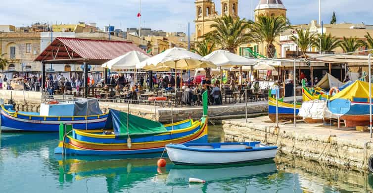 Malte : Marsaxlokk, la Grotte Bleue et Qrendi en visite guidée