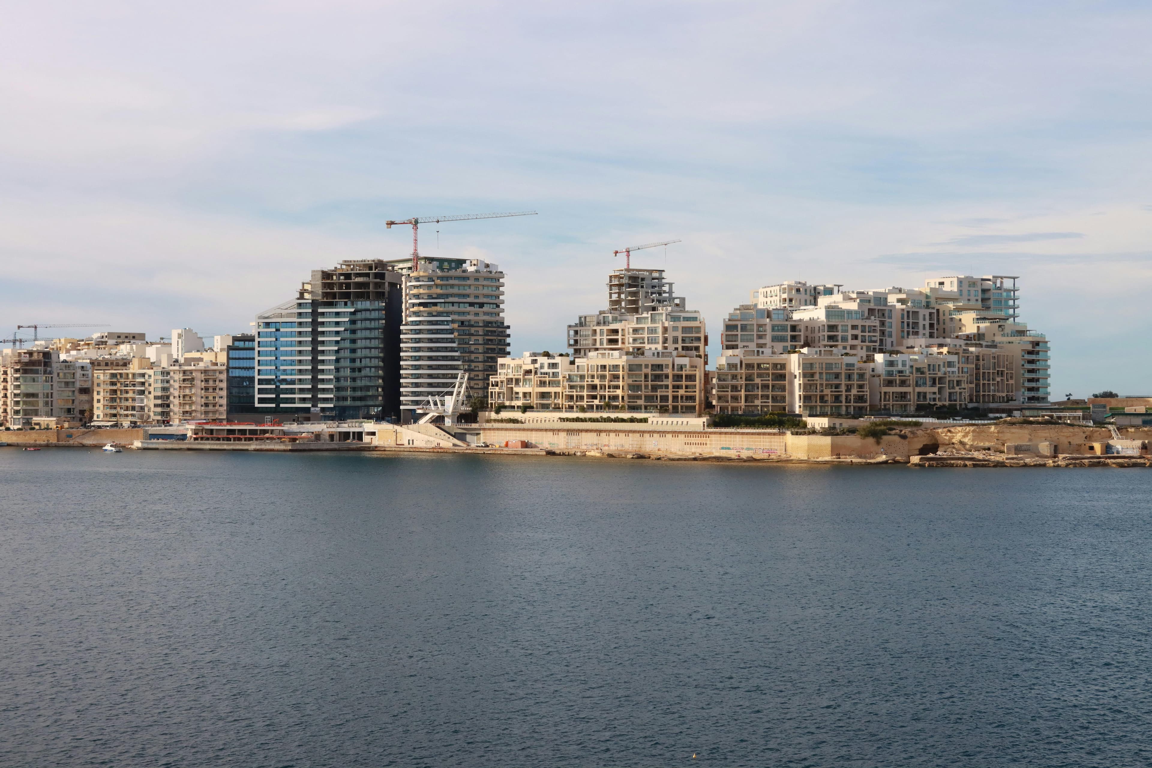 La côte de Sliema et St. Julian's