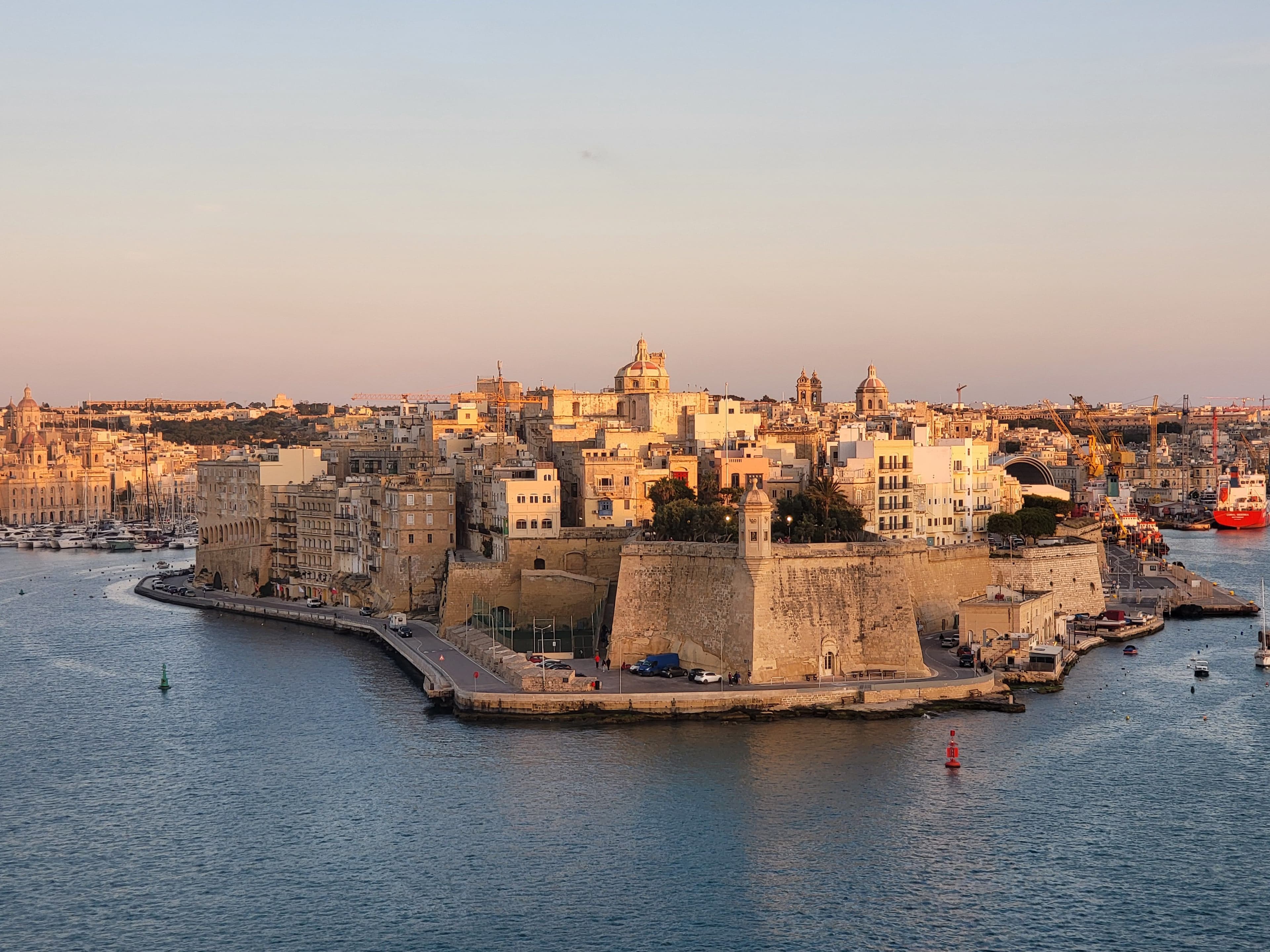 Vue panoramique de Malte